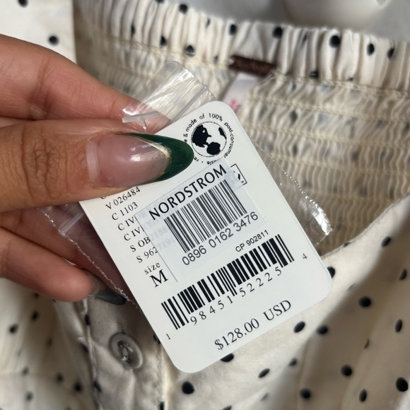 Free People | Astrid Polka Dot Minidress - Picture 4 of 4